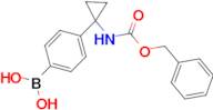 (4-(1-(((Benzyloxy)carbonyl)amino)cyclopropyl)-phenyl)-boronic acid