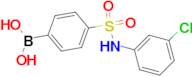 (4-(N-(3-Chlorophenyl)sulfamoyl)phenyl)boronic acid