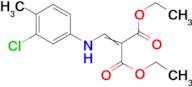 Diethyl 2-(((3-chloro-4-methylphenyl)amino)methylene)malonate