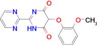 5-(2-Methoxyphenoxy)-[2,2'-bipyrimidine]-4,6[1H,5H]-dione