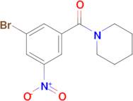 (3-Bromo-5-nitrophenyl)(piperidin-1-yl)methanone