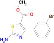 Methyl 2-amino-4-(3-bromophenyl)thiazole-5-carboxylate