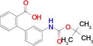 3'-((tert-Butoxycarbonyl)amino)-[1,1'-biphenyl]-2-carboxylic acid