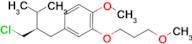 (R)-4-(2-(Chloromethyl)-3-methylbutyl)-1-methoxy-2-(3-methoxypropoxy)benzene