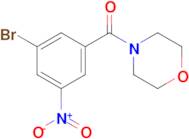 (3-Bromo-5-nitrophenyl)(morpholino)methanone