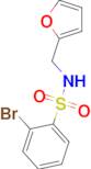 2-Bromo-N-(furan-2-ylmethyl)benzenesulfonamide