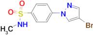 4-(4-Bromo-1H-pyrazol-1-yl)-N-methylbenzenesulfonamide