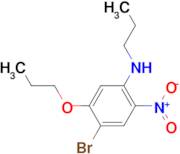 4-Bromo-2-nitro-5-propoxy-N-propylaniline