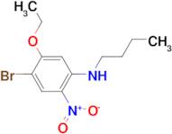 4-Bromo-N-butyl-5-ethoxy-2-nitroaniline