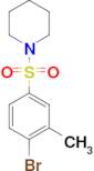 1-((4-Bromo-3-methylphenyl)sulfonyl)piperidine