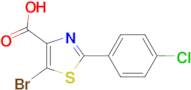 5-Bromo-2-(4-chlorophenyl)thiazole-4-carboxylic acid