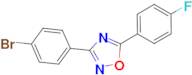 3-(4-Bromophenyl)-5-(4-fluorophenyl)-1,2,4-oxadiazole