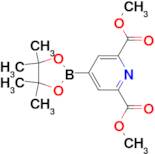 Dimethyl 4-(4,4,5,5-tetramethyl-1,3,2-dioxaborolan-2-yl)pyridine-2,6-dicarboxylate