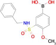 (3-(N-Benzylsulfamoyl)-4-methoxyphenyl)boronic acid