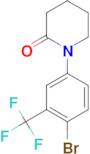 1-(4-Bromo-3-(trifluoromethyl)phenyl)piperidin-2-one
