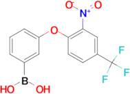 (3-(2-Nitro-4-(trifluoromethyl)phenoxy)phenyl)boronic acid