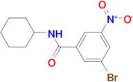 3-Bromo-N-cyclohexyl-5-nitrobenzamide