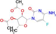 5'-Deoxy-2',3'-di-O-acetyl-5-fluorocytidine