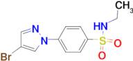 4-(4-Bromo-1H-pyrazol-1-yl)-N-ethylbenzenesulfonamide