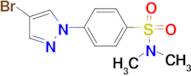 4-(4-Bromo-1H-pyrazol-1-yl)-N,N-dimethylbenzenesulfonamide