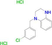1-(3-Chlorobenzyl)-1,2,3,4-tetrahydroquinoxalinedihydrochloride