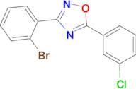 3-(2-Bromophenyl)-5-(3-chlorophenyl)-1,2,4-oxadiazole