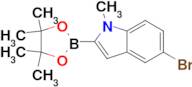 5-Bromo-1-methyl-2-(4,4,5,5-tetramethyl-1,3,2-dioxaborolan-2-yl)-1H-indole