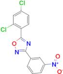 5-(2,4-Dichlorophenyl)-3-(3-nitrophenyl)-1,2,4-oxadiazole