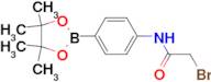 2-Bromo-N-(4-(4,4,5,5-tetramethyl-1,3,2-dioxaborolan-2-yl)phenyl)acetamide