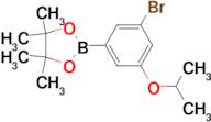 2-(3-Bromo-5-isopropoxyphenyl)-4,4,5,5-tetramethyl-1,3,2-dioxaborolane