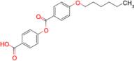 4-((4-(Hexyloxy)benzoyl)oxy)benzoic acid