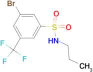 3-Bromo-N-propyl-5-(trifluoromethyl)benzenesulfonamide