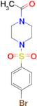 1-(4-((4-Bromophenyl)sulfonyl)piperazin-1-yl)ethanone