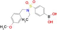 (4-(N-Ethyl-N-(4-methoxybenzyl)sulfamoyl)phenyl)boronic acid
