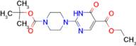 Ethyl 2-(4-(tert-butoxycarbonyl)piperazin-1-yl)-4-hydroxypyrimidine-5-carboxylate