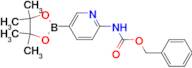 Benzyl (5-(4,4,5,5-tetramethyl-1,3,2-dioxaborolan-2-yl)pyridin-2-yl)carbamate