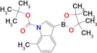 tert-Butyl 7-methyl-3-(4,4,5,5-tetramethyl-1,3,2-dioxaborolan-2-yl)-1H-indole-1-carboxylate