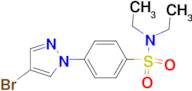 4-(4-Bromo-1H-pyrazol-1-yl)-N,N-diethylbenzenesulfonamide