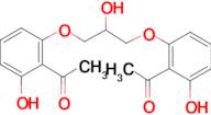 1,1'-(((2-Hydroxypropane-1,3-diyl)bis(oxy))bis(2-hydroxy-6,1-phenylene))diethanone