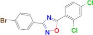 3-(4-Bromophenyl)-5-(2,4-dichlorophenyl)-1,2,4-oxadiazole