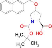 (2S,4R)-1-(tert-Butoxycarbonyl)-4-(naphthalen-2-ylmethoxy)pyrrolidine-2-carboxylic acid