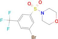 4-((3-Bromo-5-(trifluoromethyl)phenyl)sulfonyl)morpholine