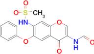 N-(7-(Methylsulfonamido)-4-oxo-6-phenoxy-4H-chromen-3-yl)formamide