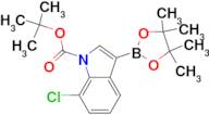 tert-Butyl 7-chloro-3-(4,4,5,5-tetramethyl-1,3,2-dioxaborolan-2-yl)-1H-indole-1-carboxylate