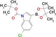 tert-Butyl 6-chloro-3-(4,4,5,5-tetramethyl-1,3,2-dioxaborolan-2-yl)-1H-indole-1-carboxylate