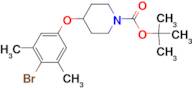 tert-Butyl 4-(4-bromo-3,5-dimethylphenoxy)piperidine-1-carboxylate