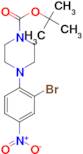 tert-Butyl 4-(2-bromo-4-nitrophenyl)piperazine-1-carboxylate