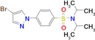 4-(4-Bromo-1H-pyrazol-1-yl)-N,N-diisopropylbenzenesulfonamide