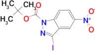 1-Boc-3-Iodo-5-nitro-1H-indazole