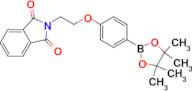 2-(2-(4-(4,4,5,5-Tetramethyl-1,3,2-dioxaborolan-2-yl)phenoxy)ethyl)isoindoline-1,3-dione